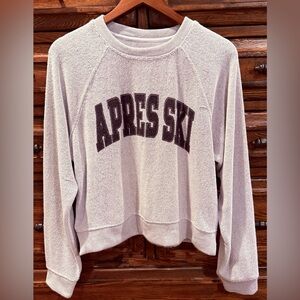 NWT Thread & Supply Gray Pullover